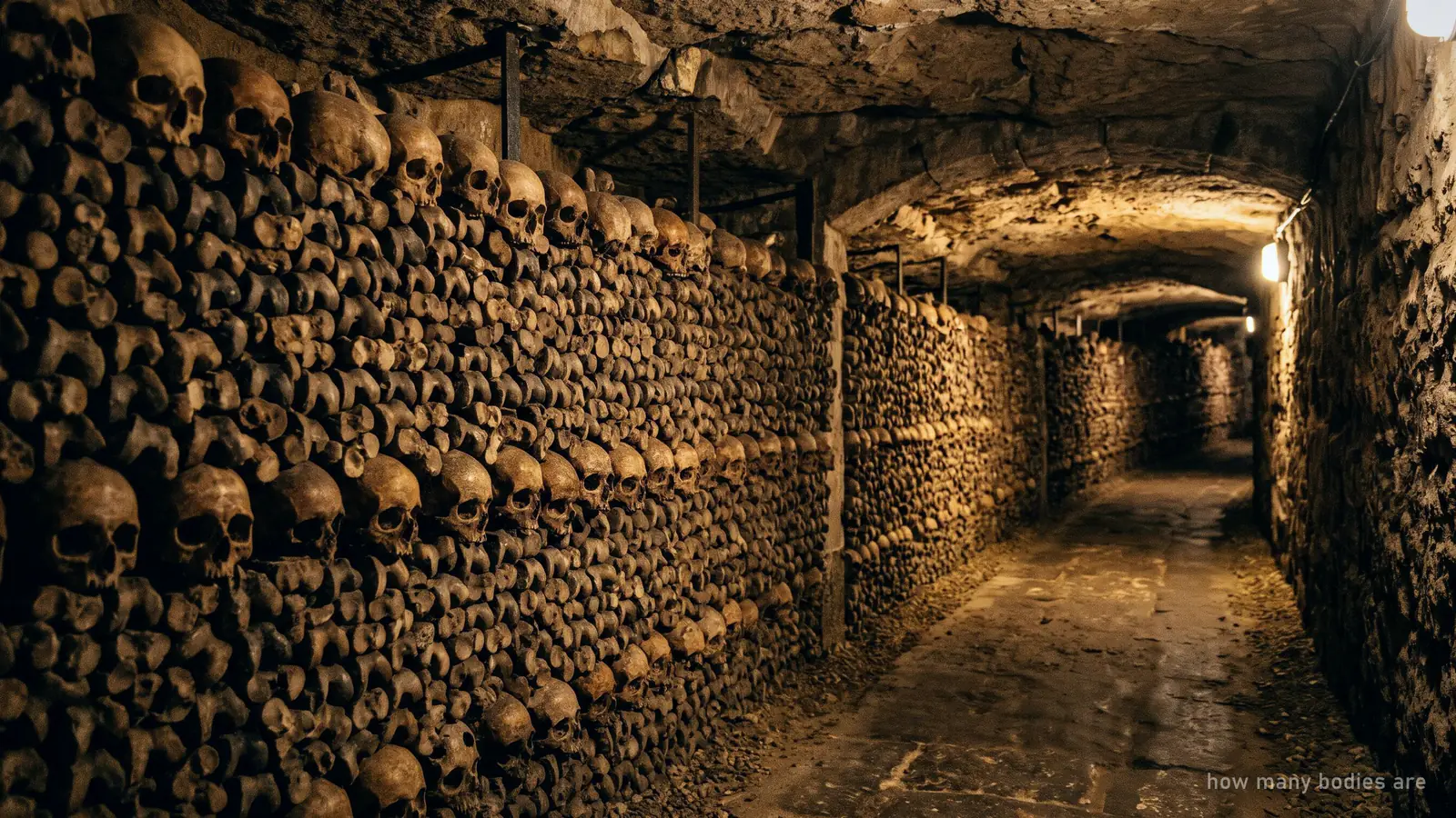 Catacombs of Paris, Paris: how many bodies are in the paris catacombs?